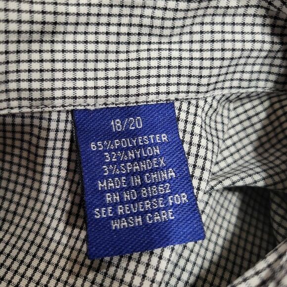 DCC Black and White Checkered Button Up Shirt - Picture 10 of 10